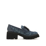 JP Infinity Monogram Platform Loafer