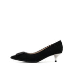Suede Pumps