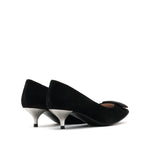 Suede Pumps