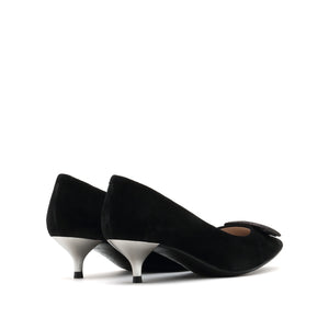 Suede Pumps