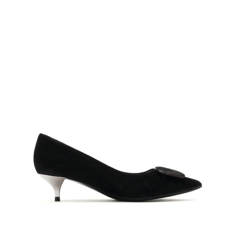 Suede Pumps