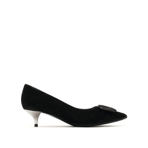 Suede Pumps