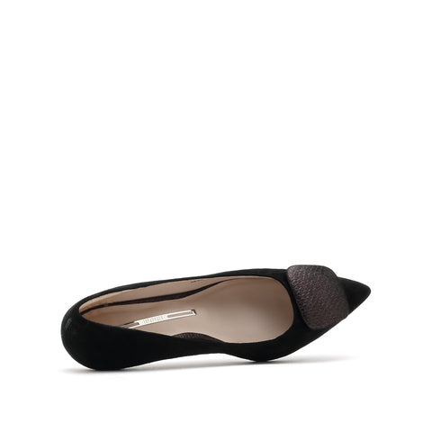 Suede Pumps