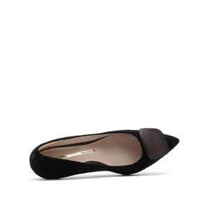 Suede Pumps