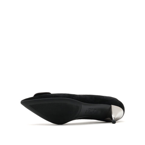 Suede Pumps